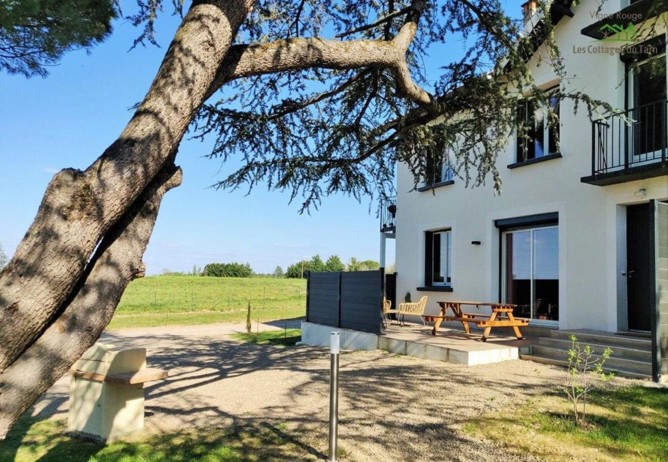 Le Cottage Nature Vigne Rouge Sauna Gaillac Entre Albi-Toulouse & Les Cottages Du Tarn Brens  Dış mekan fotoğraf