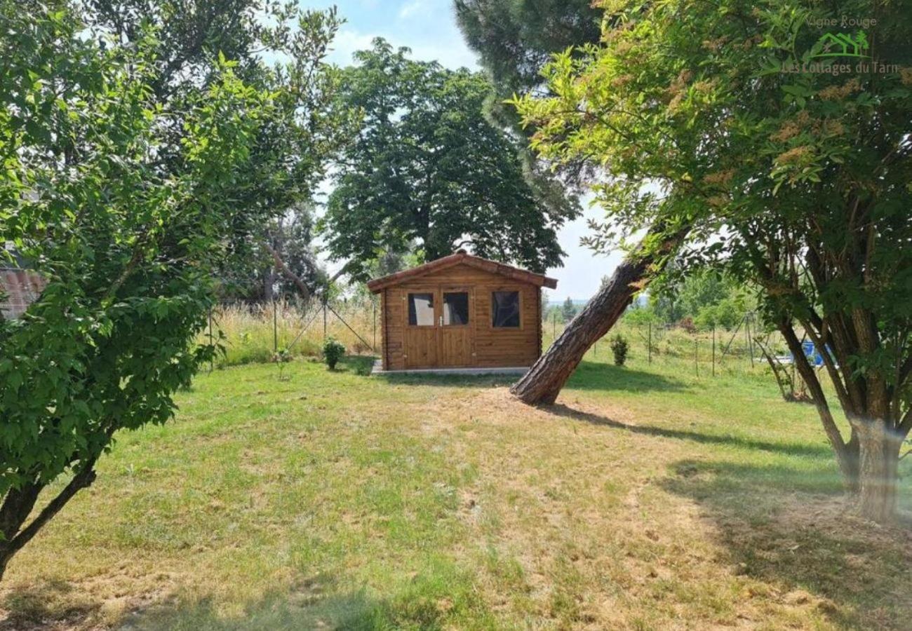 Le Cottage Nature Vigne Rouge Sauna Gaillac Entre Albi-Toulouse & Les Cottages Du Tarn Brens  Dış mekan fotoğraf